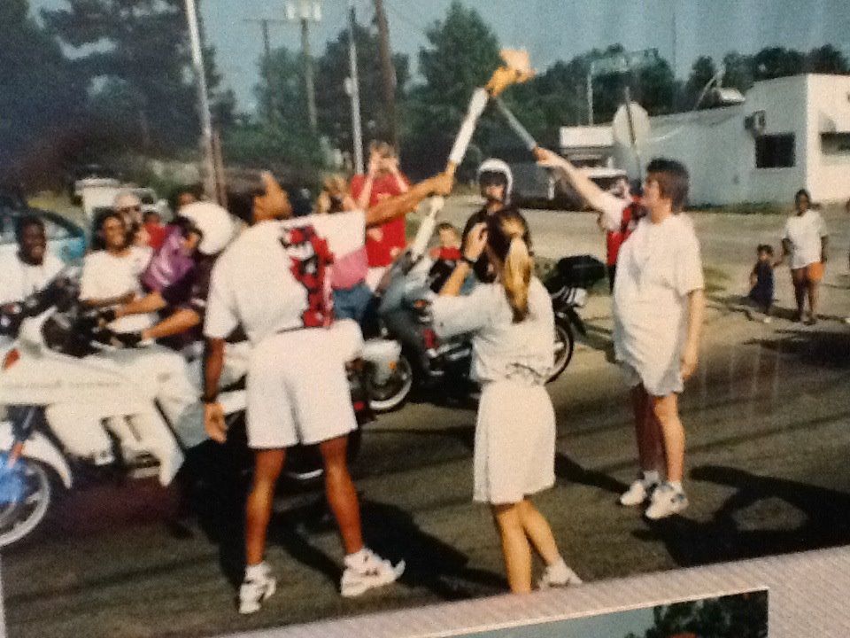 Robin Yoder: Passing the Olympic flame
