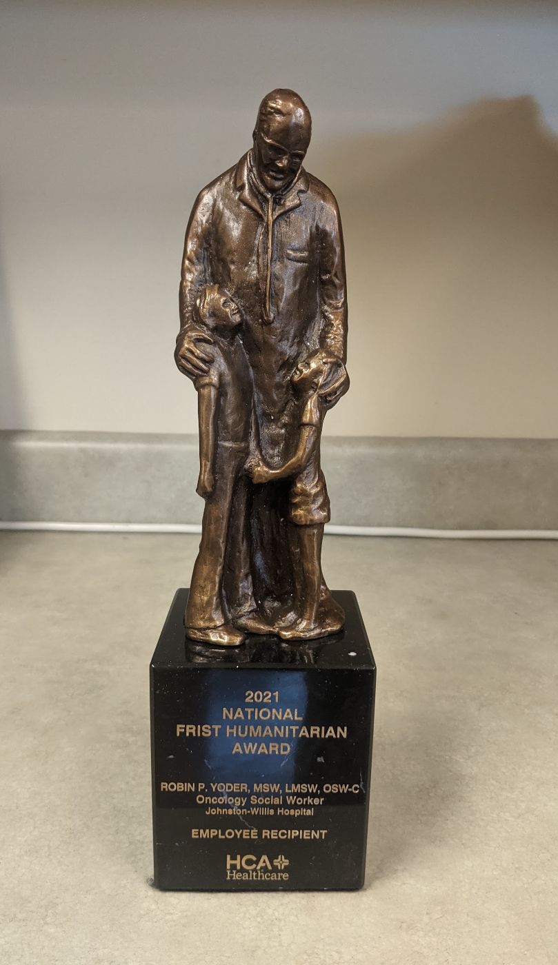 Robin Yoder: The Frist Humanitarian Award