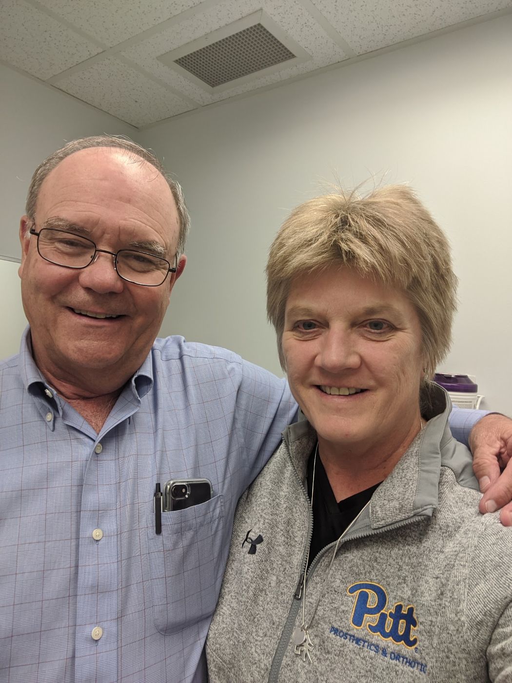 Robin Yoder: With orthopaedic oncologist Dr. Chris Foster
