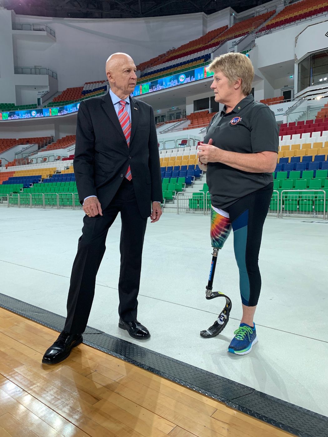 Robin Yoder: With the U.S. Ambassador
