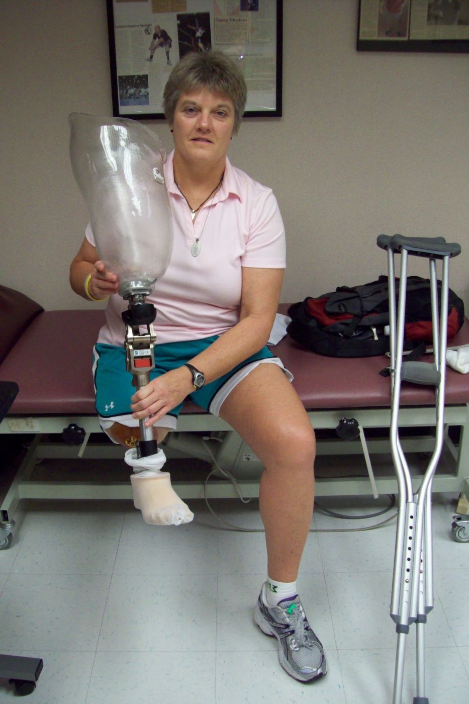 Robin Yoder: Her first leg