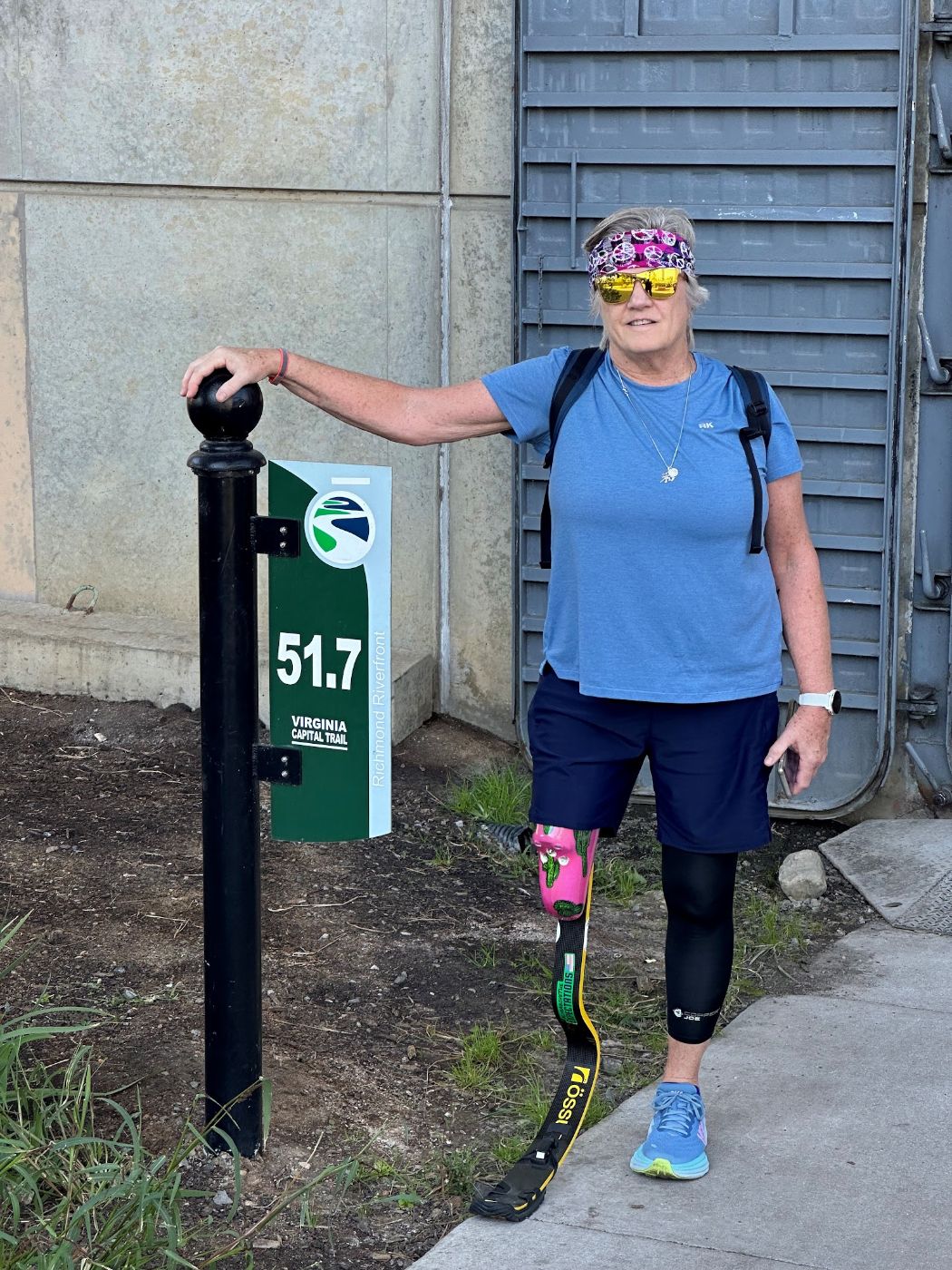 Robin Yoder: Capital Trail finish