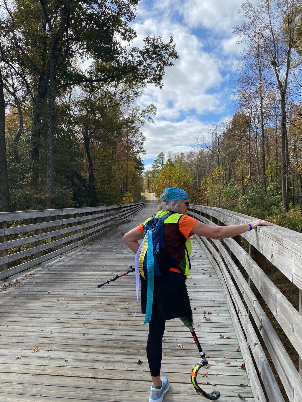 Robin Yoder: On the bridge