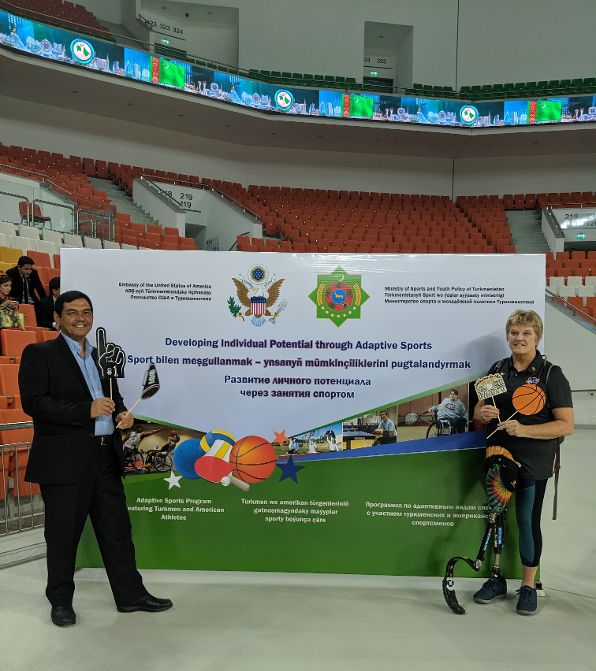 Robin Yoder: International sports diplomacy