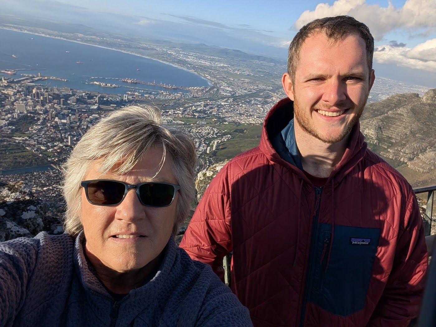 Robin and Isaac: Table Mountain, Cape Town